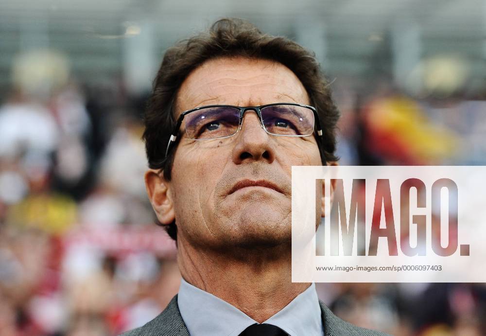 Football - 2010 FIFA World Cup - 2nd Round - Germany vs. England Fabio Capello, Coach of England at the Free State Stadium, Bloemfontein o0 Nationaltrainer, Trainer,