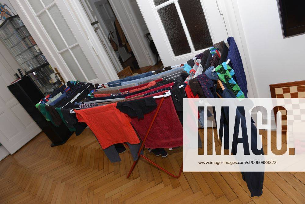 Wäscheständer in Wohnung Wäscheständer in Wohnung