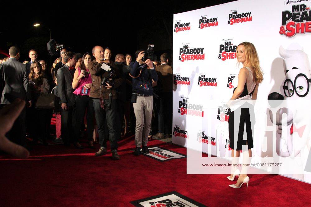 Leslie Mann bei der Premiere des Kinofilms Mr. Peabody & Sherman Die Abenteuer von Mr. Peabody & Sherman om Regency Village Theatre, Westwood. Los Angeles, 05.03.2014 Foto:xD.xBedrosianx xFuturexImage