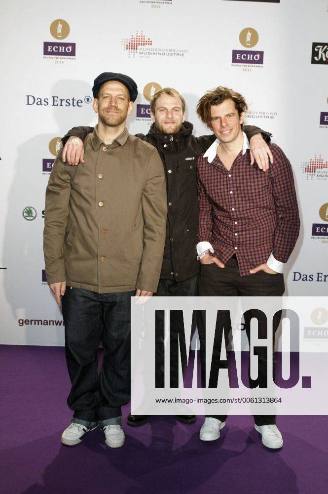 Sportfreunde Stiller bei der 23. Verleihung vom Musikpreis ECHO 2014 in der Messe Berlin im Palais am Funkturm. Berlin, 27.03.2014 Foto:xM.xGolejewskix xFuturexImage