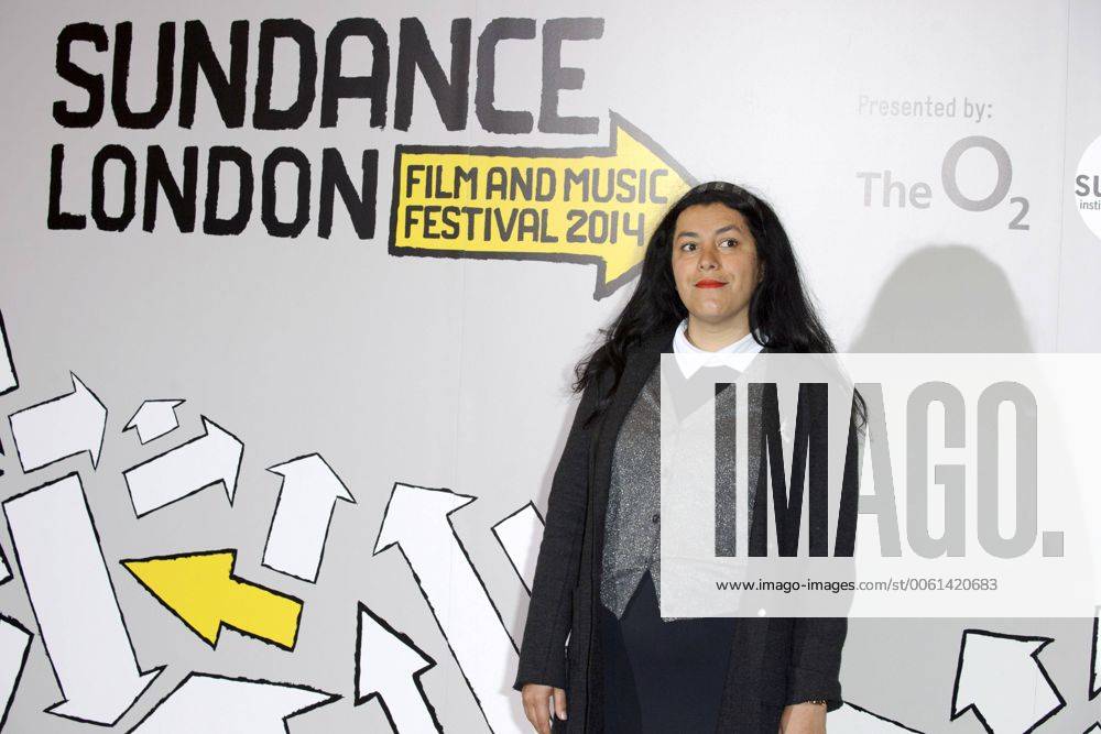 Marjane Satrapi beim Launch Photocall vom Sundance London Festival 2014 im Langham Hotel. London, 24.04.2014 Marjane Satrapi
