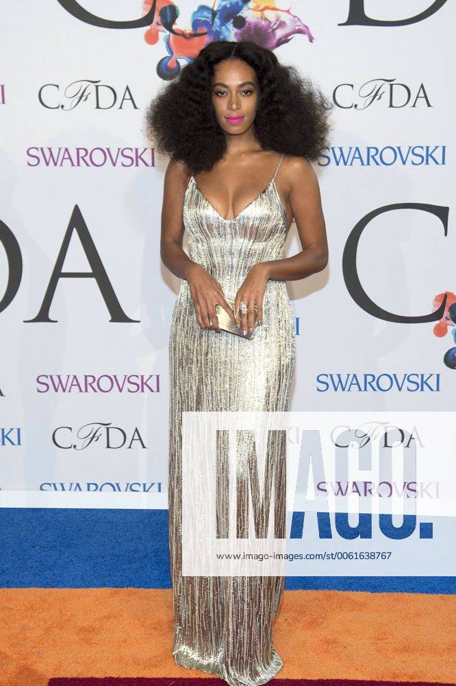 Solange Knowles bei den CFDA Awards am 2.06.2014 in New York 2014 CFDA Awards in New York