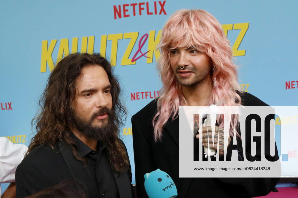 Kaulitz & Kaulitz , Filmpremiere im Delphi Filmpalast, Berlin, 21.06.2024 Bill Kaulitz und Tom Kaulitz bei der Premiere der Kaulitz & Kaulitz (Netflix) Realityserie im Delphi Kino in Berlin am 21.6.2024 Berlin Delphi Filmpalast