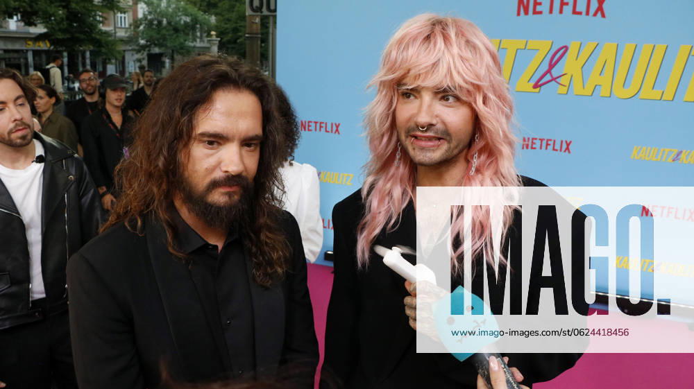 Kaulitz & Kaulitz , Filmpremiere im Delphi Filmpalast, Berlin, 21.06.2024 Bill Kaulitz und Tom Kaulitz bei der Premiere der Kaulitz & Kaulitz (Netflix) Realityserie im Delphi Kino in Berlin am 21.6.2024 Berlin Delphi Filmpalast