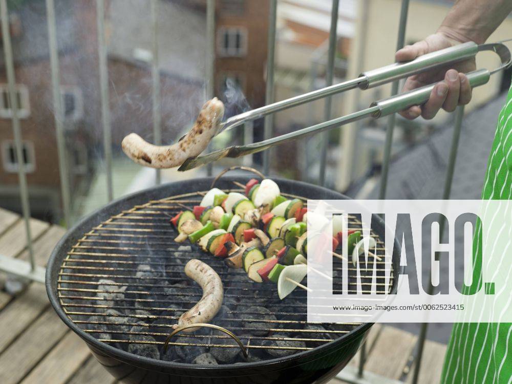 Barbecue grill with roast sausage model released property released WESTF05927