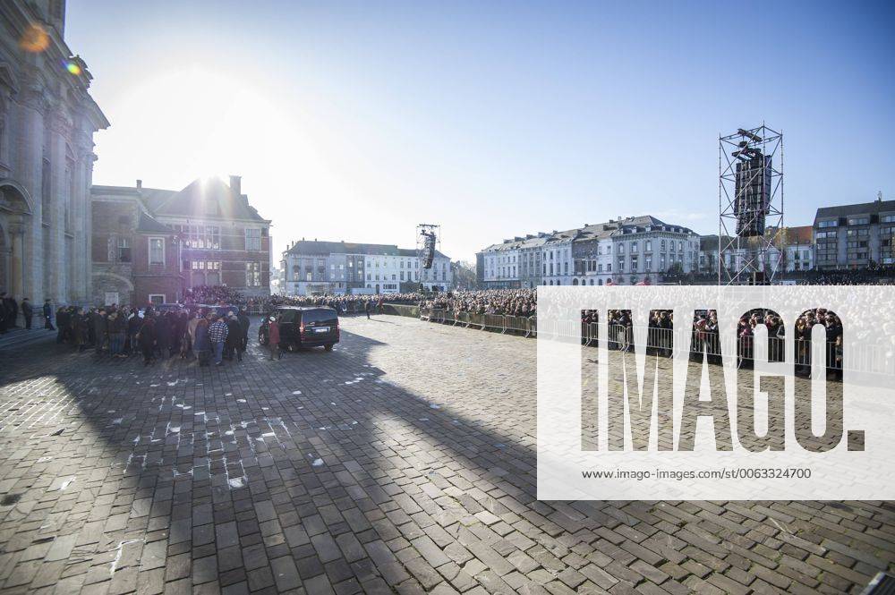 - GENT, BELGIUM: Illustration picture taken during the funeral of singer-songwriter Luc De Vos , Saturday 06 December 2014, in Gent. De Vos passed away last Saturday due to acute organ failure. JASPERxJACOBS 04515612