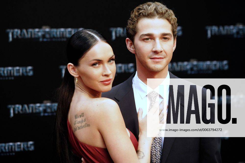 TRANSFORMERS: REVENGE OF THE FALLEN Premiere - Berlin Megan Fox and Shia LaBeouf attending TRANSFORMERS - DIE RACHE (Transformers - Revenge Of The Fallen) premiere at Cinestar Cinema Potsdamer Platz. Berlin 14.06.09