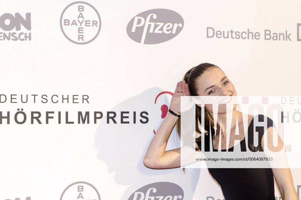 Josephin Busch bei der Verleihung des Deutschen Hörfilmpreises 2015 im Atrium Deutsche Bank AG. Berlin, 17.03.2015 Foto:xK.xWernerx xFuturexImage