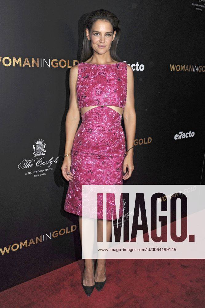 Katie Holmes bei der Premiere des Kinofilms Woman in Gold Die Frau in Gold im Museum of Modern Art. New York, 30.03.2015 Foto:xD.Tinex xFuturexImage