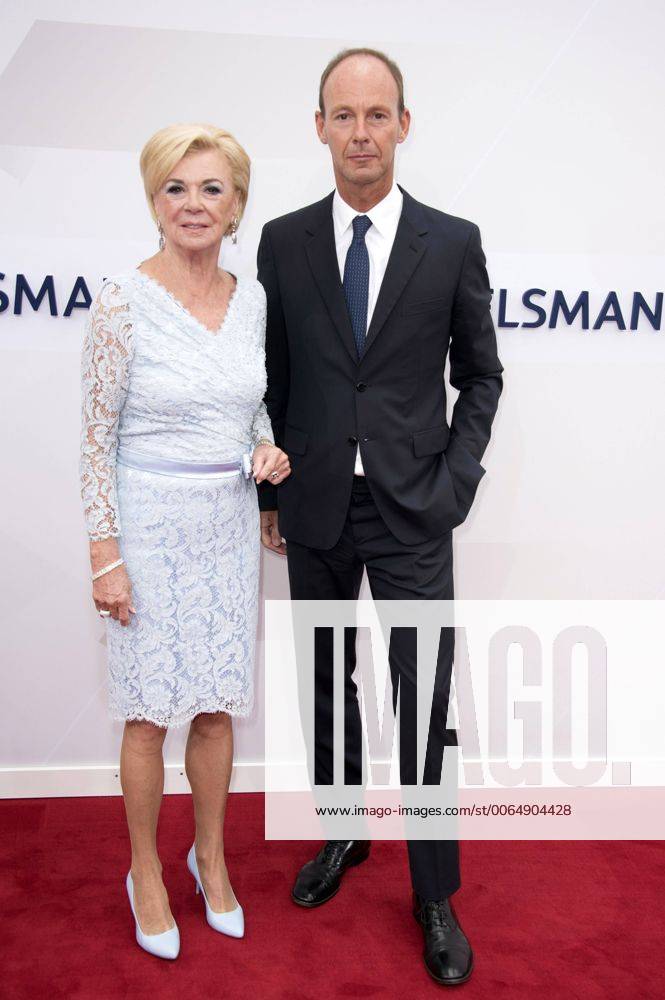 Liz Mohn und Thomas Rabe bei der Bertelsmann Party 2015 in der Bertelsmann Repräsentanz. Berlin, 18.06.2015 Foto:xFredericx xFuturexImage