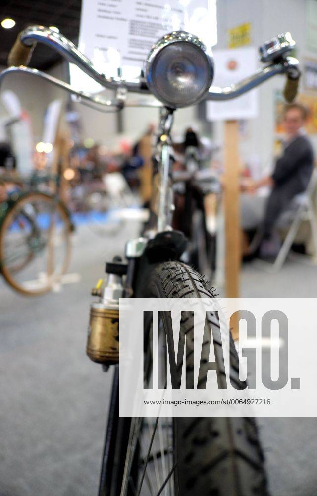 Berlin. 21 MAR 2015. Miele Herrenrad. Baujahr 1952 Gütersloh, aus der Privatsammlung H. Eichberg, Berlin. Velo Berlin. Fahrradmesse. 21.-22.03.2015. Messedamm. Messe Berlin. VELOBERLIN. Die Fahrradmesse PRM000535X