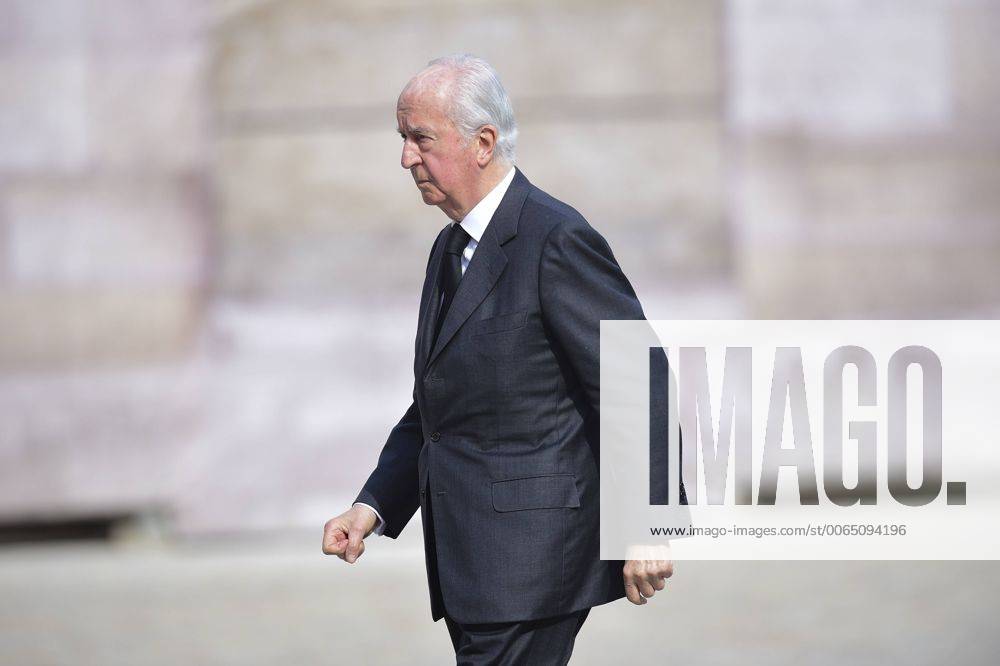 Edouard Balladur Trauerfeier für CharlesPasqua - 03 07 2015 JBAutissier Panoramic