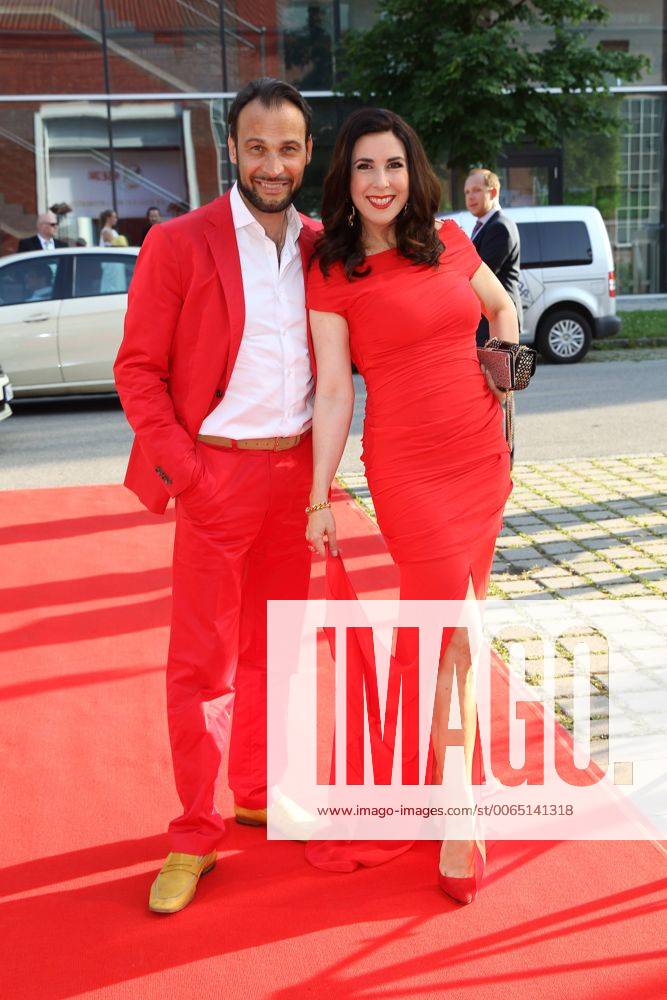 Judith Williams mit Ehemann Alexander Klaus Stecher, Jubilaeumsgala HSE24 in der alten Ziegelei in Ismaning bei Muenchen am 07.07.2015