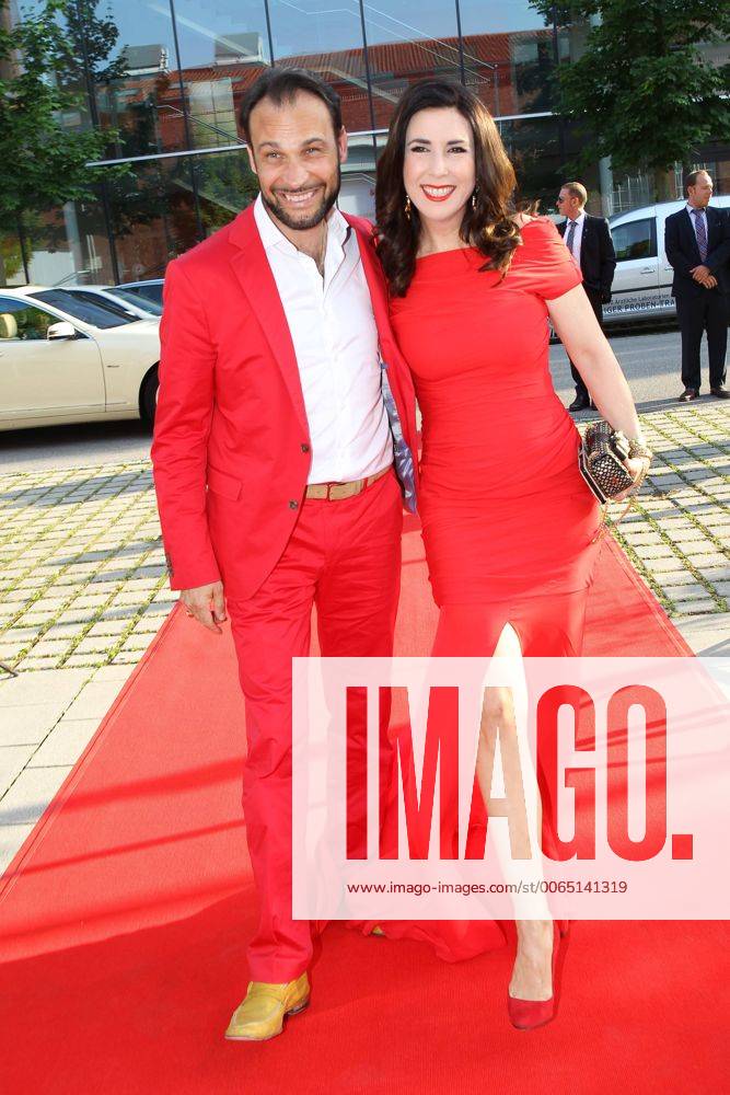 Judith Williams mit Ehemann Alexander Klaus Stecher, Jubilaeumsgala HSE24 in der alten Ziegelei in Ismaning bei Muenchen am 07.07.2015