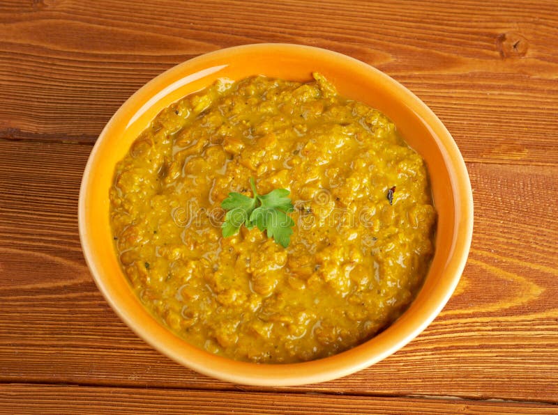 Masoor Dal, Masoor Dal - red lentils curry , indian dish