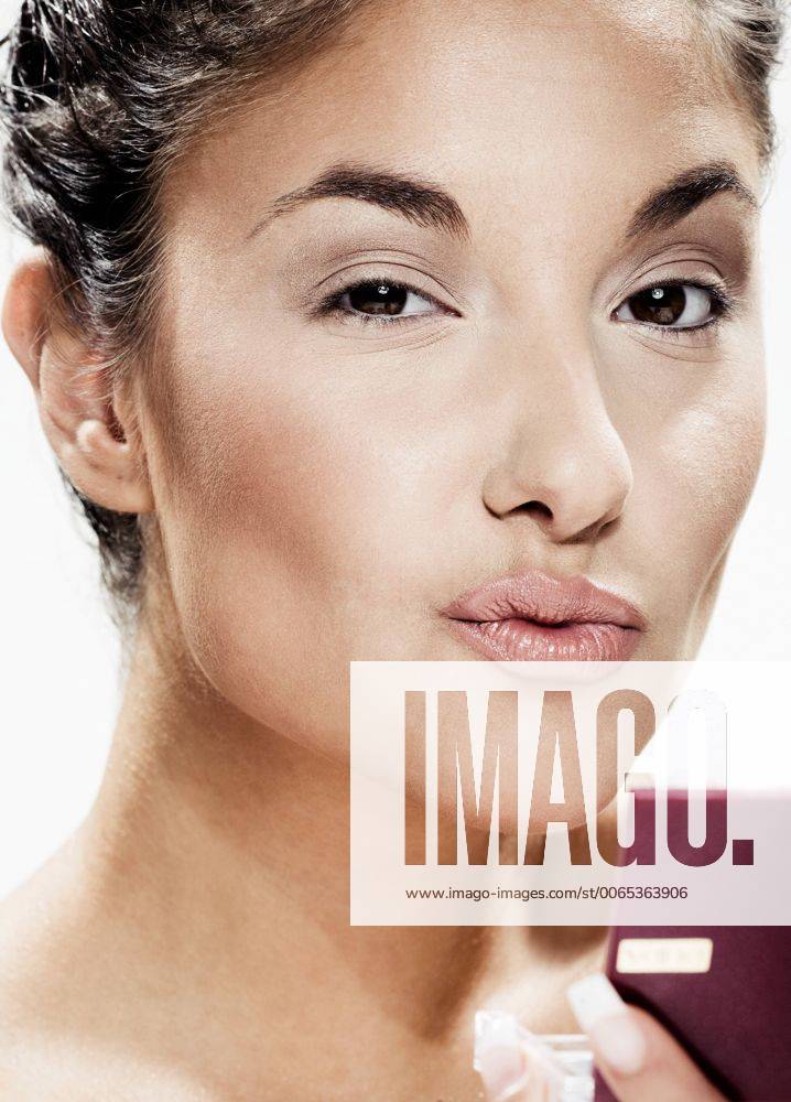 Young woman s beauty portrait