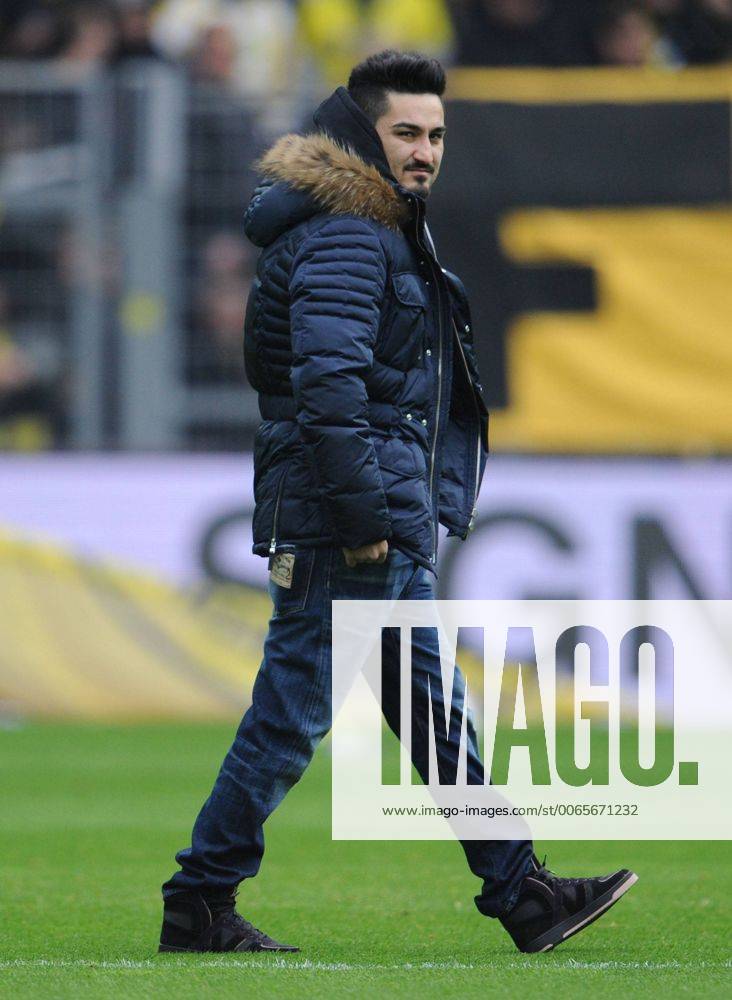 Fussball, Saison 2013-2014, 1. Bundesliga, 23. Spieltag, Borussia Dortmund - 1. FC Nürnberg 3-0, Ilkay Gündogan, Freund von Sila Sahin