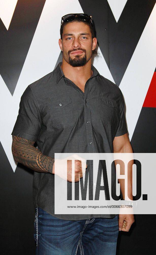 Las Vegas, Nevada, United States - WWE Superstars Roman Reigns of The Shield attends the 2nd day of the 2014 Licensing Expo on June 18, 2014 at Mandalay Bay Convention Center in Las Vegas, Nevada - ZUMAt11