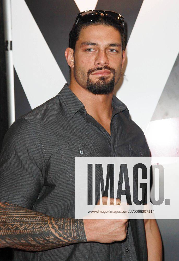 Las Vegas, Nevada, United States - WWE Superstars Roman Reigns of The Shield attends the 2nd day of the 2014 Licensing Expo on June 18, 2014 at Mandalay Bay Convention Center in Las Vegas, Nevada - ZUMAt11