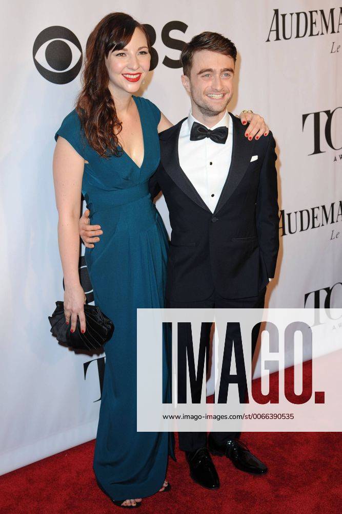New York, NY, USA - June 8, 2014 New York City..Erin Drake and Daniel Radcliffe attending the 68th Annual Tony Awards at Radio City Music Hall on June 8, 2014 in New York City - ZUMAny1