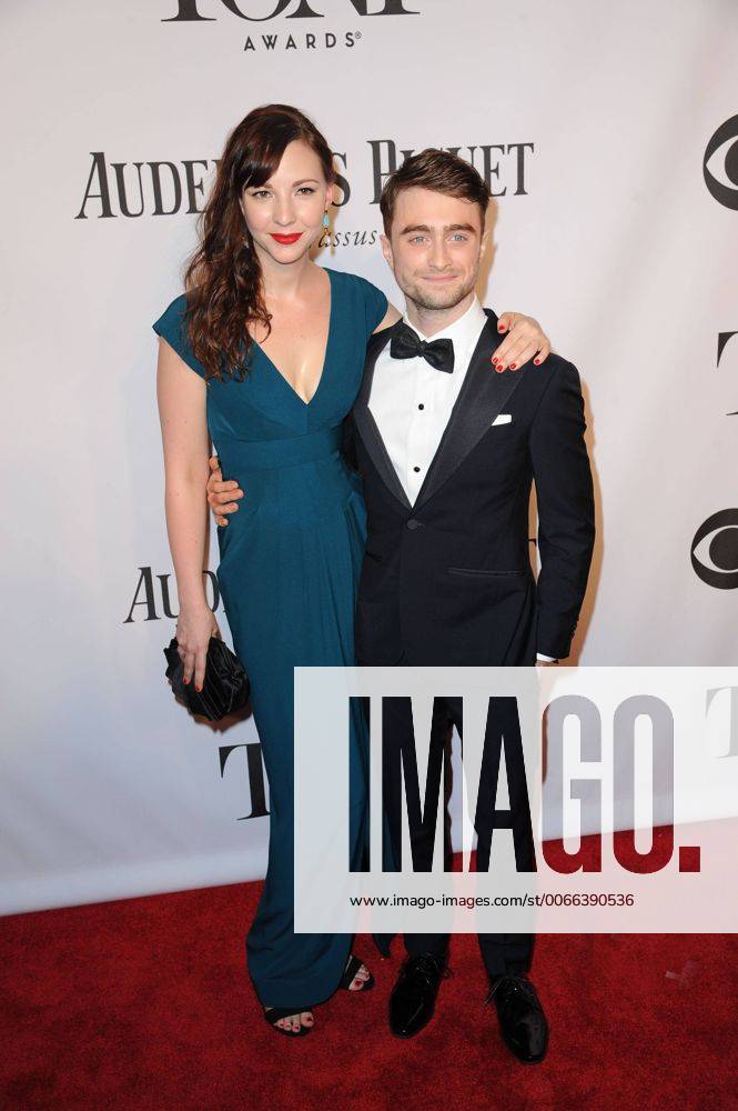 New York, NY, USA - June 8, 2014 New York City..Erin Drake and Daniel Radcliffe attending the 68th Annual Tony Awards at Radio City Music Hall on June 8, 2014 in New York City - ZUMAny1