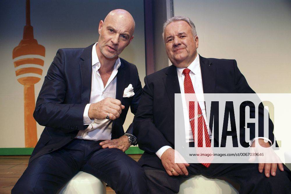 Simon Licht und Winfried Wagner vor der Premiere des Theaterstücks Laible und Frisch - Gut geklaut ist halb gebacken in der Komödie am Marquard. Stuttgart, 20.11.2015 Foto:xJ.xFuturexImage