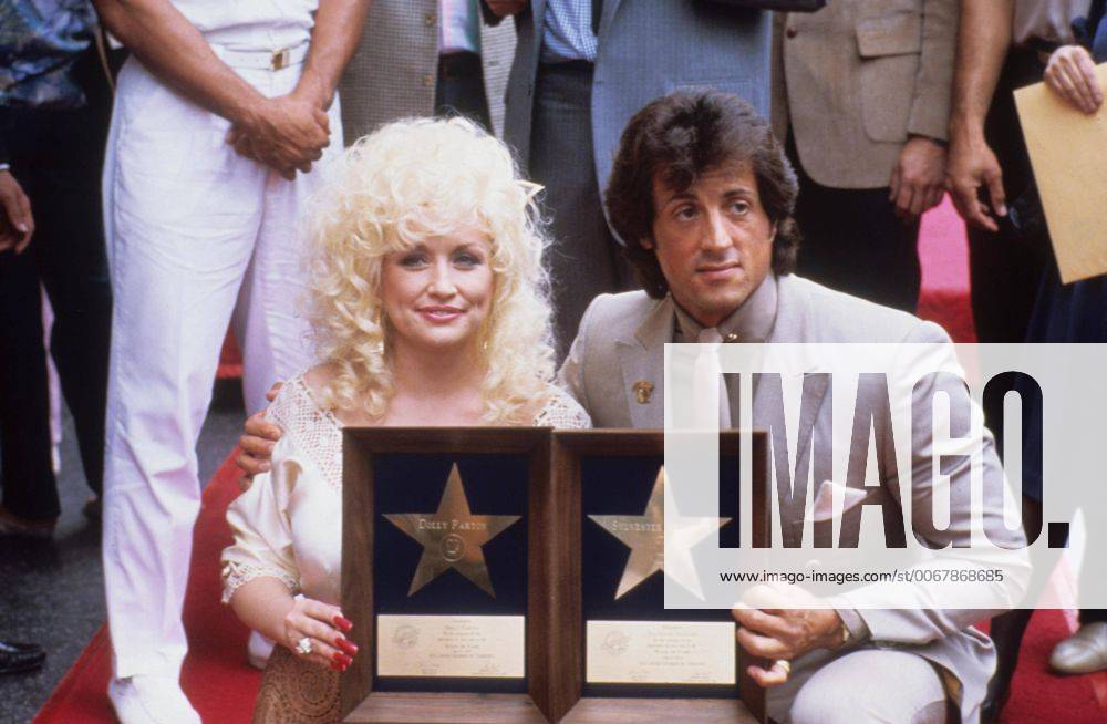 DOLLY PARTON Sylvester Stallone.c0242.Supplied by Photos, inc. - ZUMAg49