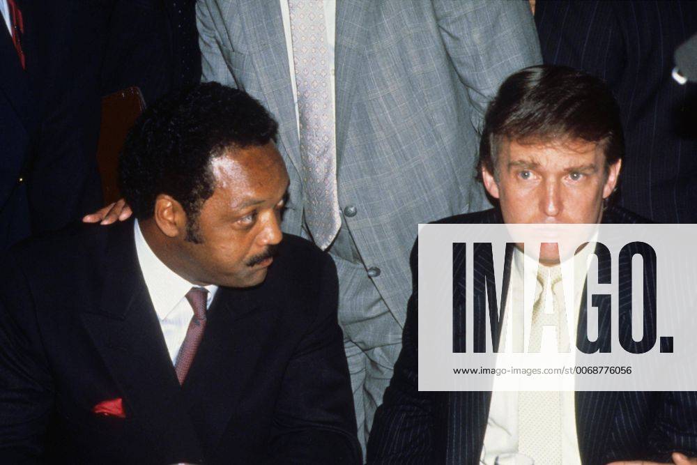 JESSE JACKSON with Donald Trump.f6601. - ZUMAg49_