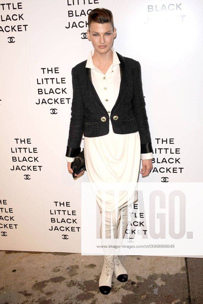 New York, NY, USA - . . . . . .June 6, 2012...New York City Linda Evangelista attends Chanel s The Little Black Jacket event at Swiss Institute on June 6, 2012 in New York City - ZUMAny1_