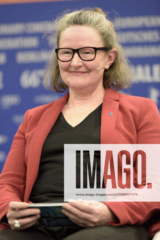 Maryanne Redpath (leiterin Sektion Generation der Berlinale) anlässlich der Programmpressekonferenz zu den bevorstehenden 66. Internationalen Filmfestspiele Berlin Vorstellung des Programms der 66. Internationalen Filmfestspiele in Berlin IFB2016PrPK