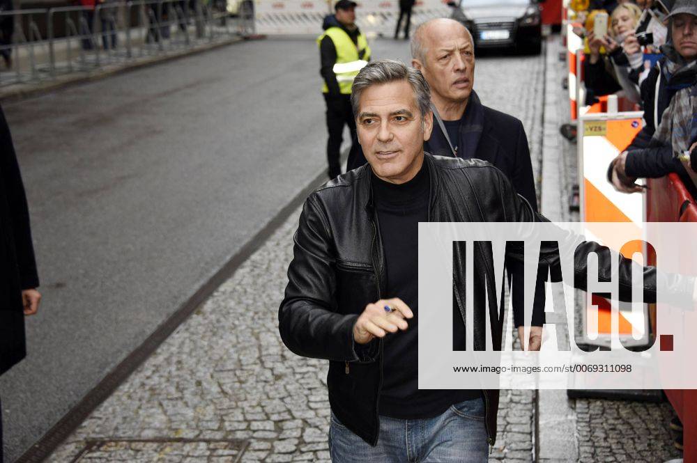 George Clooney arrives for the Hail, Caesar! press conference at the 66th Berlin International Film Festival Berlinale 2016 on February 11, 2016 in Berlin, Germany. Foto:xFredericx xFuturexImage