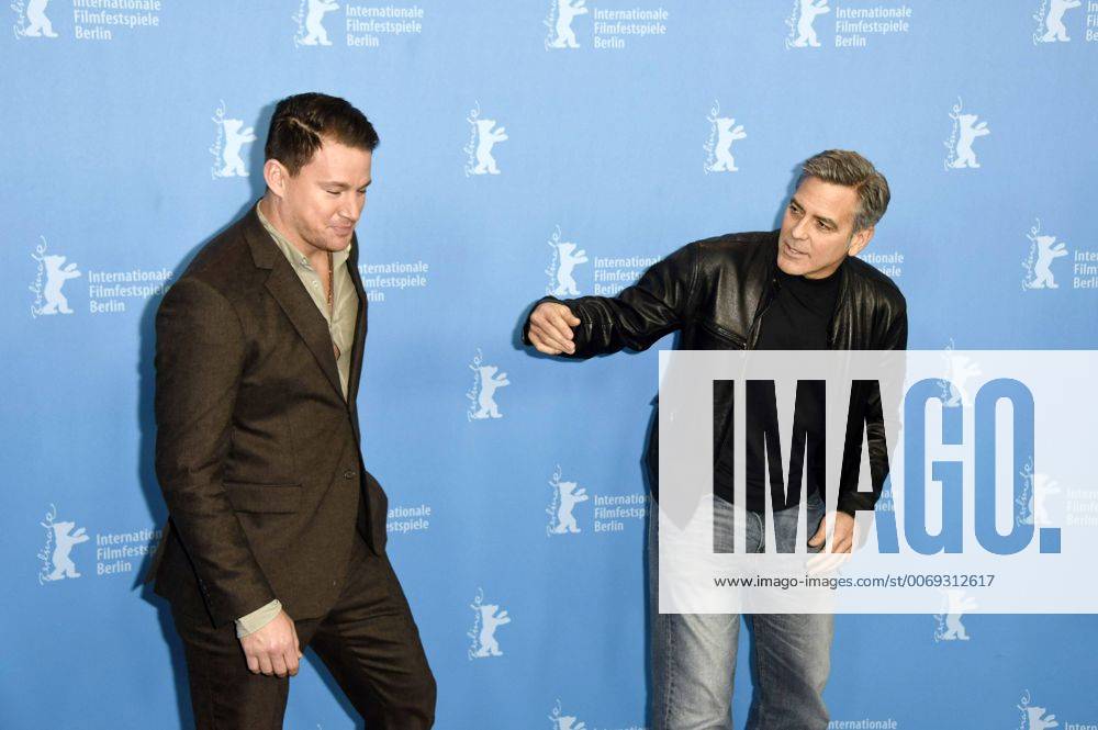 Channing Tatum and George Clooney during the Hail Caesar! photocall at the 66th Berlin International Film Festival Berlinale 2016 on February 11, 2016 in Berlin, Germany. Foto:xFredericx xFuturexImage