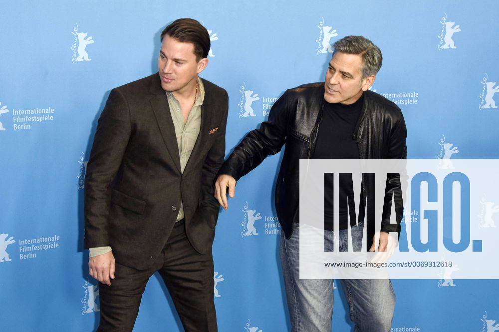 Channing Tatum and George Clooney during the Hail Caesar! photocall at the 66th Berlin International Film Festival Berlinale 2016 on February 11, 2016 in Berlin, Germany. Foto:xFredericx xFuturexImage