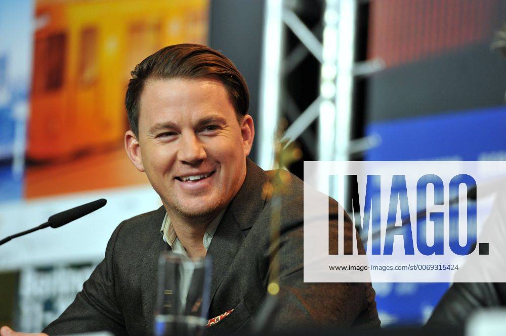 66th Berlin International Film Festival. International Film Festival of Berlin. Photocall of the movie Hail Caesar . Pictured: Channing Tatum CamillaxMorandi