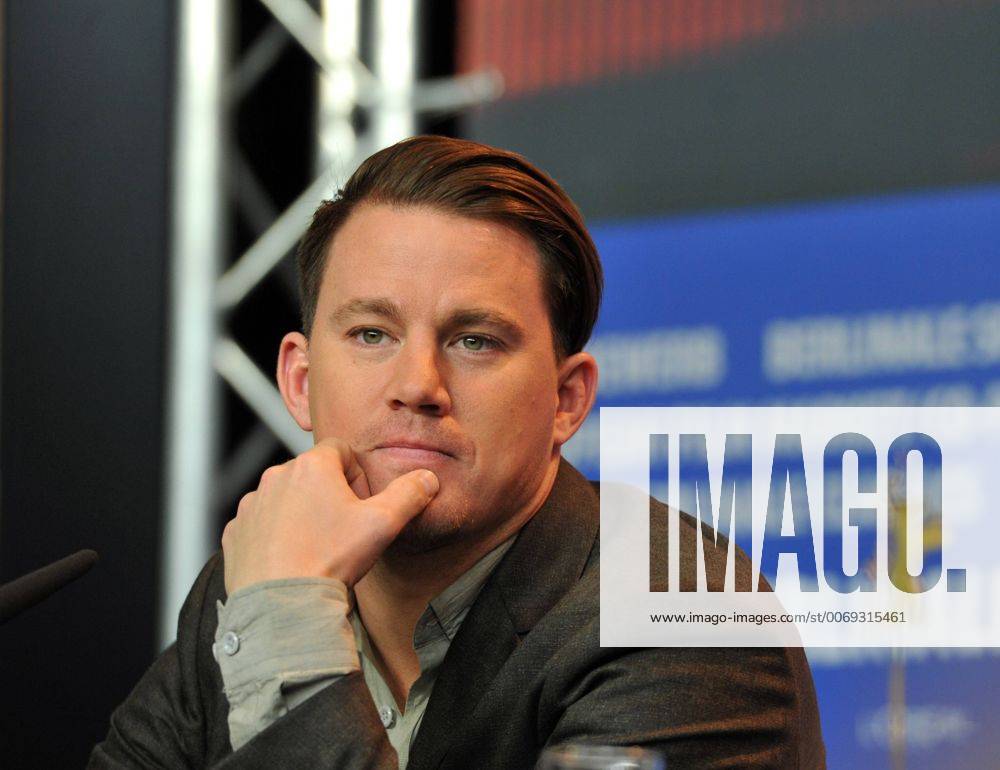 66th Berlin International Film Festival. International Film Festival of Berlin. Photocall of the movie Hail Caesar . Pictured: Channing Tatum CamillaxMorandi