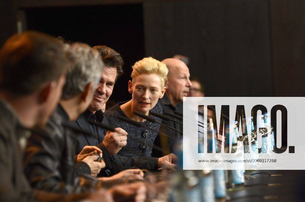 Channing Tatum, George Clooney, Josh Brolin and Tilda Swinton during the Hail, Caesar! press conference at the 66th Berlin International Film Festival Berlinale 2016 on February 11, 2016 in Berlin, Germany. Foto:xC.xNiehausx xFuturexImage
