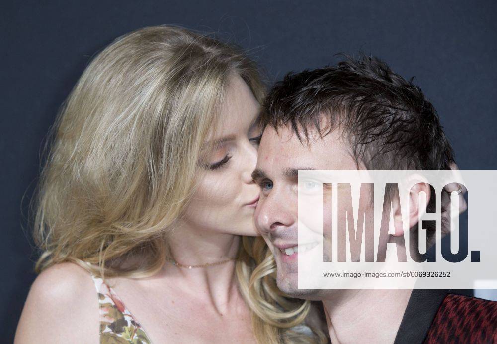 Feb. 10, 2016 - Los Angeles, California, U.S - Elle Evans and Matthew Bellamy at the Saint Laurent show at The Hollywood Palladium on February 10, 2016 in Los Angeles, California. Los Angeles U.S. - ZUMAp124