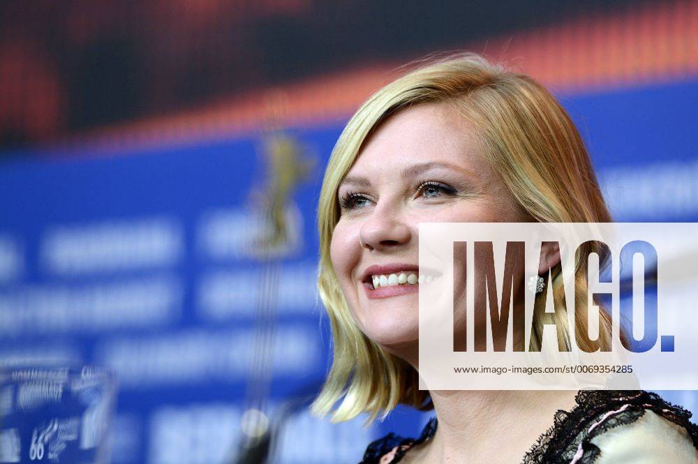 Kirsten Dunst during the Midnight Special press conference at the 66th Berlin International Film Festival Berlinale 2016 on February 12, 2016 in Berlin, Germany. Foto:xC.xNiehausx xFuturexImage