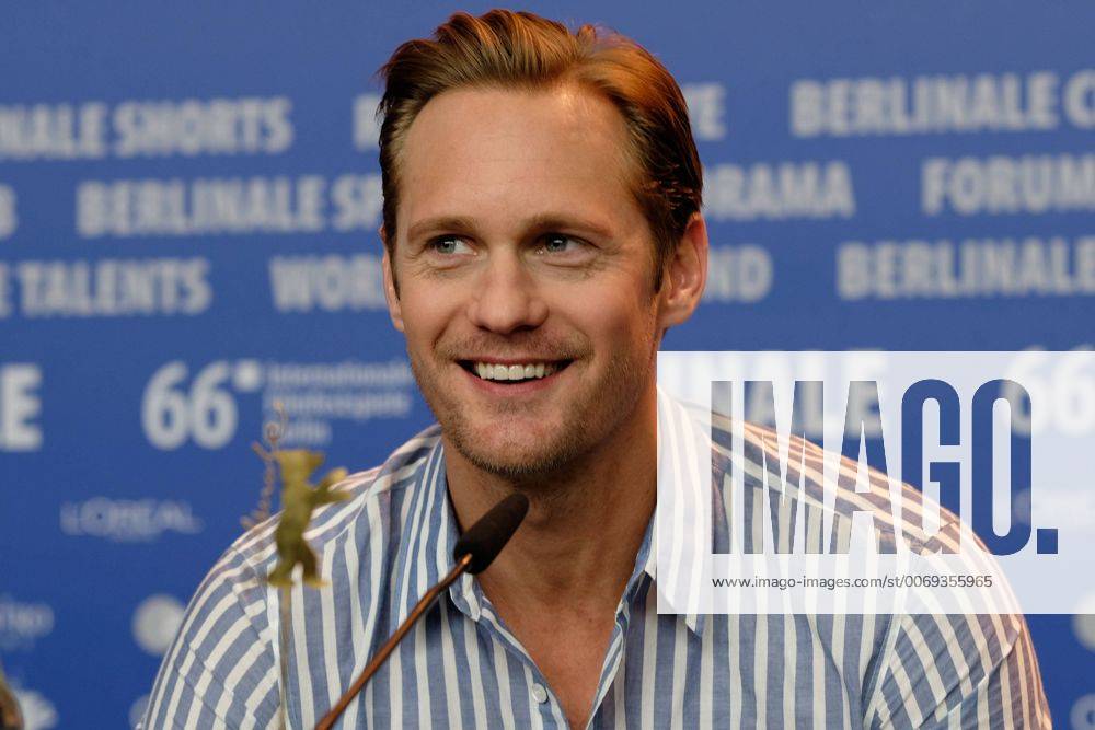 Schauspiele Alexander Skarsgard während der Pressekonferenz zum Film -War On Everyone- anlässlich der 66. Internationalen Filmfestspiele Berlin snapshot-photography K.M.Krause