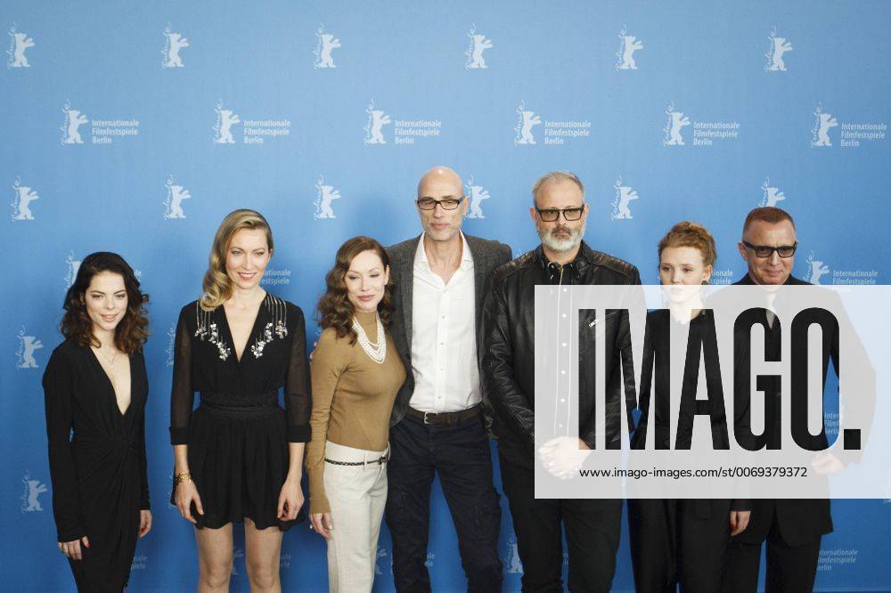 Feb 12, 2016 - Berlin, Germany - Photocall and press conference for the French movie Boris sans Beatrice (Boris without Beatrice) including Boris sans Beatrice, Denis Cote, James Hyndman.Simone-Elise Girard, Denis Lavant, Isolda Dychauk, and Dounia Sichov. Berlin Germany - ZUMA
