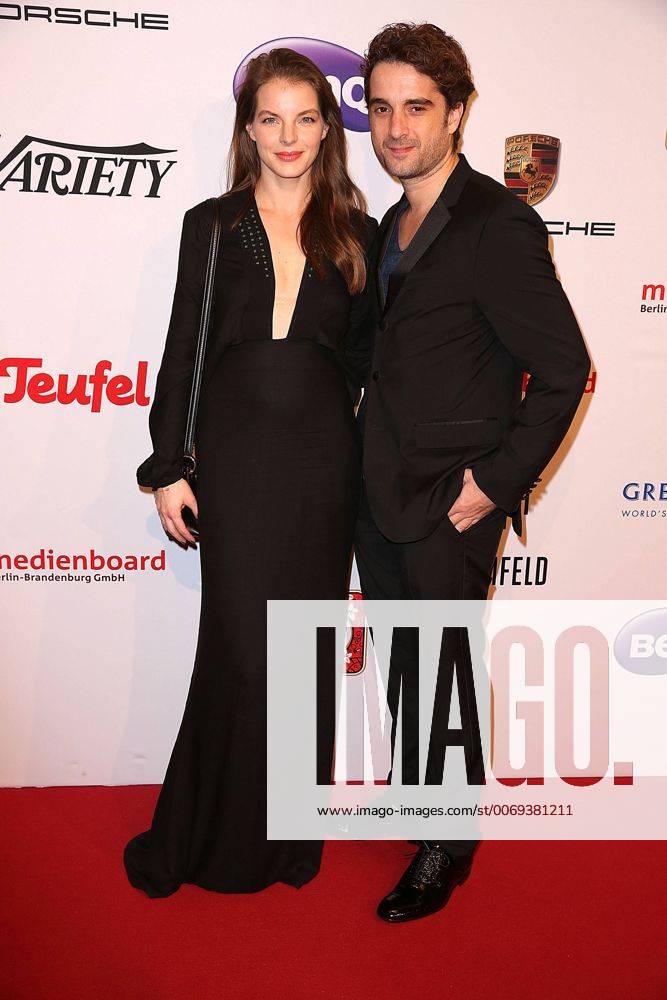 Yvonne Catterfeld und Oliver Wnuk beim Empfang vom Medienboard Berlin Brandenburg im Rahmen der 66. Berlinale am 13.02.2016 in Berlin 66. Berlinale 2016, Medienboard Empfang in Berlin
