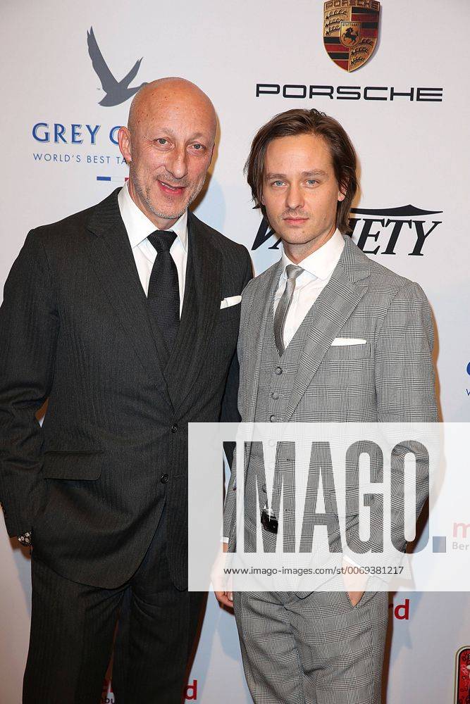 Oliver Hirschbiegel und Tom Schilling beim Empfang vom Medienboard Berlin Brandenburg im Rahmen der 66. Berlinale am 13.02.2016 in Berlin 66. Berlinale 2016, Medienboard Empfang in Berlin