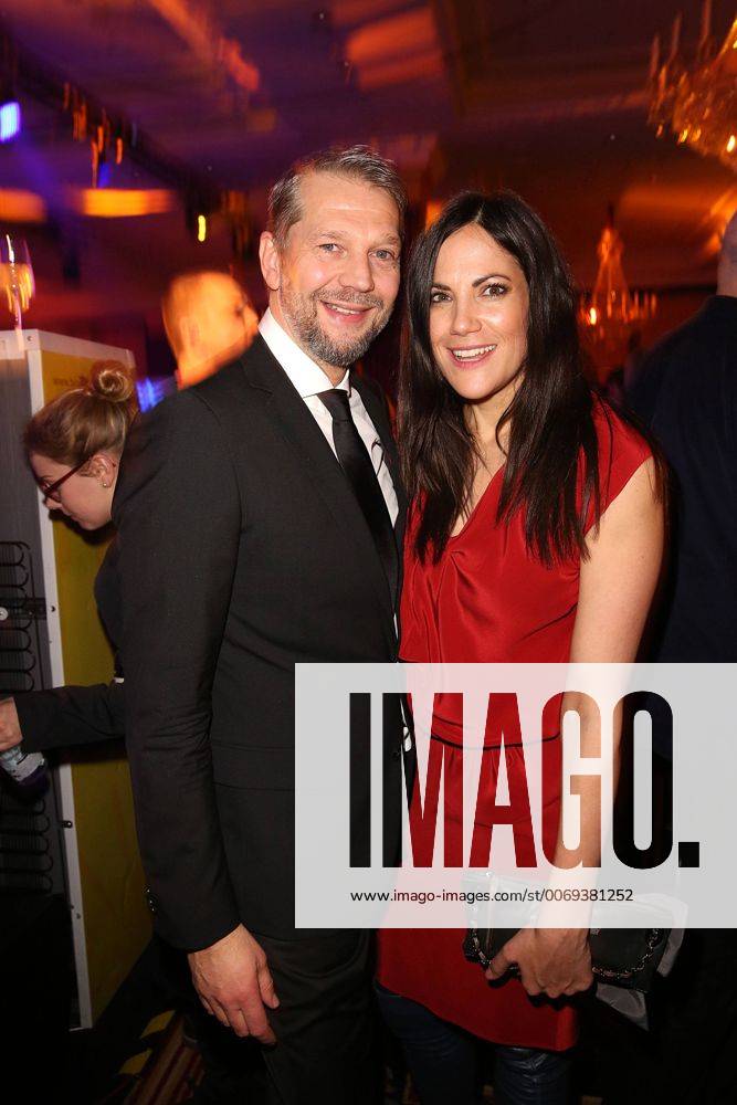 Bettina Zimmermann und Kai Wiesinger beim Empfang vom Medienboard Berlin Brandenburg im Rahmen der 66. Berlinale am 13.02.2016 in Berlin 66. Berlinale 2016, Medienboard Empfang in Berlin