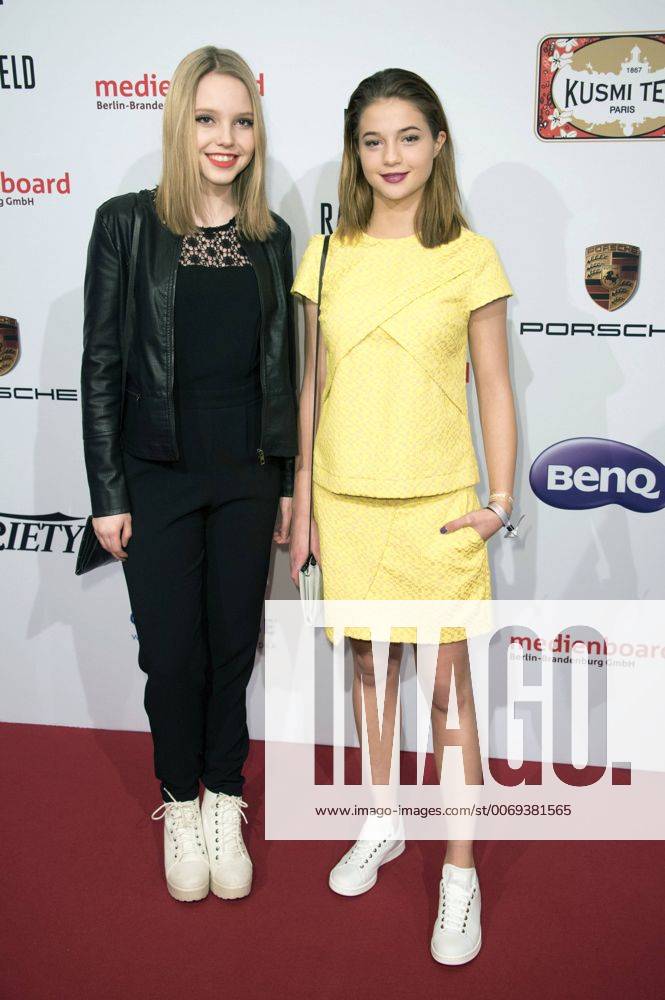 Lisa-Marie Koroll and Lina Larissa Strahl at the Medienboard Reception 2016 during the 66th Berlin International Film Festival Berlinale 2016 at The Ritz-Carlton hotel on February 13, 2016 in Berlin, Germany. Foto:xFredericx xFuturexImage