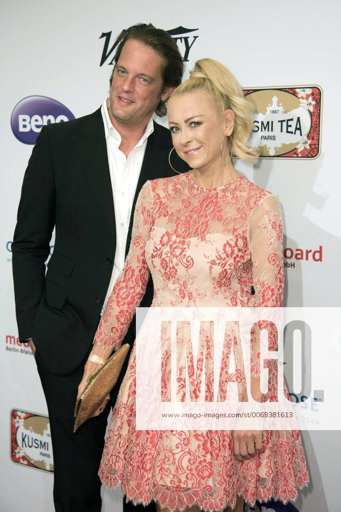 Jenny Elvers and Steffen von der Beeck at the Medienboard Reception 2016 during the 66th Berlin International Film Festival Berlinale 2016 at The Ritz-Carlton hotel on February 13, 2016 in Berlin, Germany. Foto:xFredericx xFuturexImage