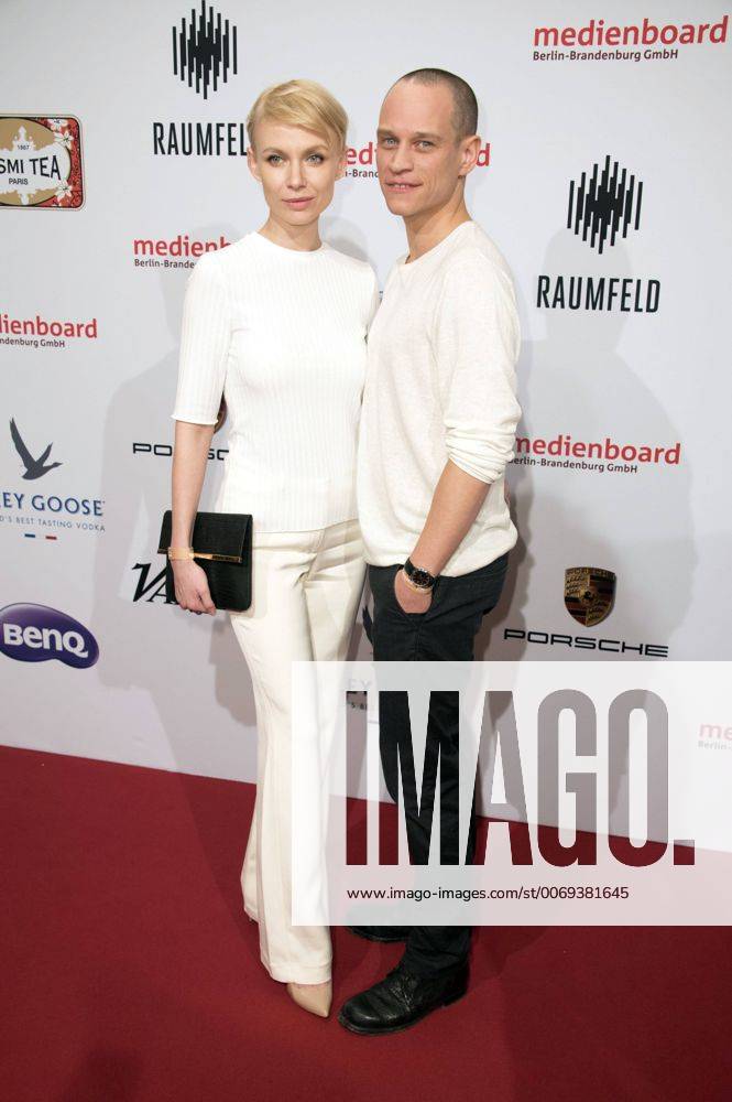 Vinzenz Kiefer and girlfriend Masha Tokareva at the Medienboard Reception 2016 during the 66th Berlin International Film Festival Berlinale 2016 at The Ritz-Carlton hotel on February 13, 2016 in Berlin, Germany. Foto:xFredericx xFuturexImage
