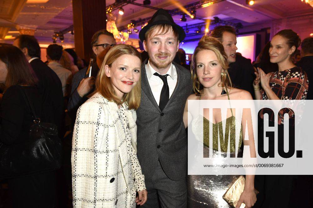 Karoline Schuch, Tino Mewes and Paula Kalenberg at the Medienboard Reception 2016 during the 66th Berlin International Film Festival Berlinale 2016 at The Ritz-Carlton hotel on February 13, 2016 in Berlin, Germany. Foto:xFredericx xFuturexImage
