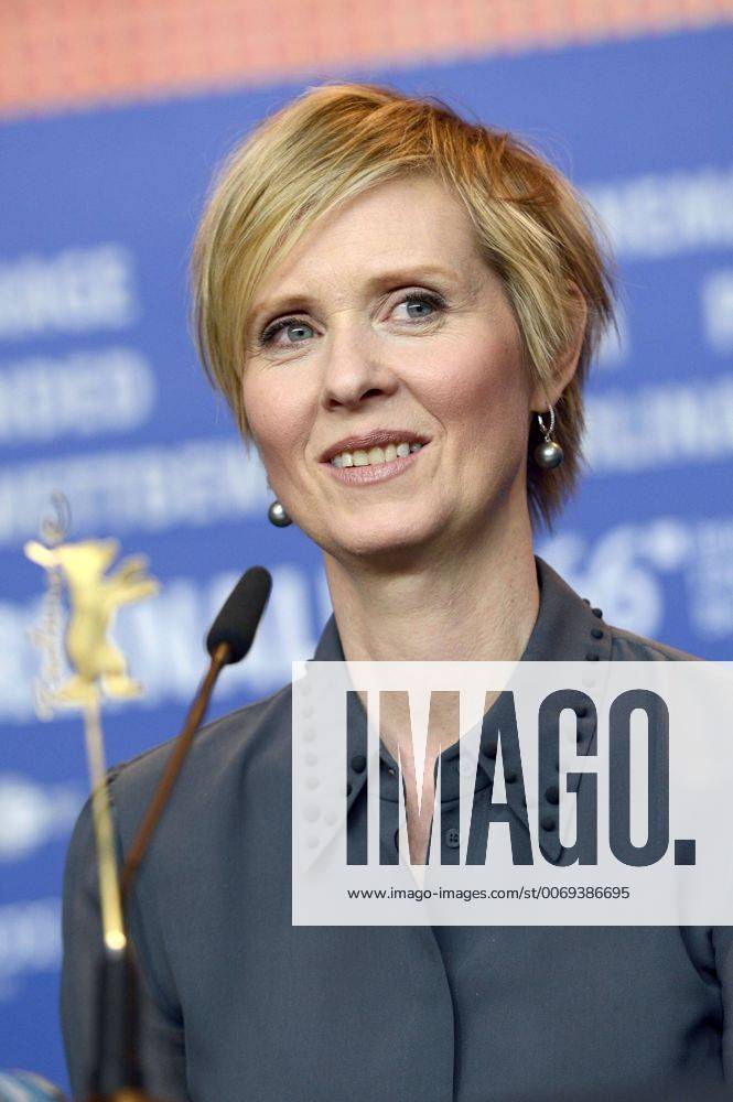 Cynthia Nixon during the A Quiet Passion press conference at the 66th Berlin International Film Festival Berlinale 2016 on February 14, 2016 in Berlin, Germany. Foto:xC.xNiehausx xFuturexImage