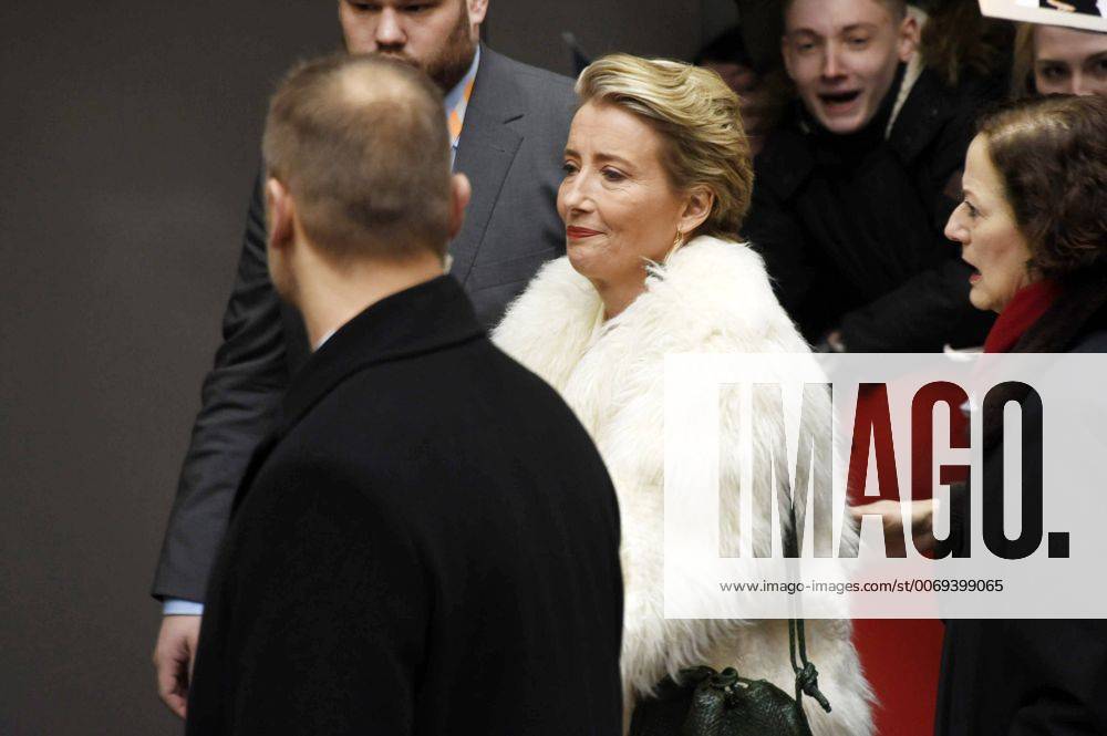Emma Thompson arriving for the Alone In Berlin Jeder stirbt für sich allein press conference at the 66th Berlin International Film Festival Berlinale 2016 on February 15, 2016 in Berlin, Germany. Foto:xFredericx xFuturexImage