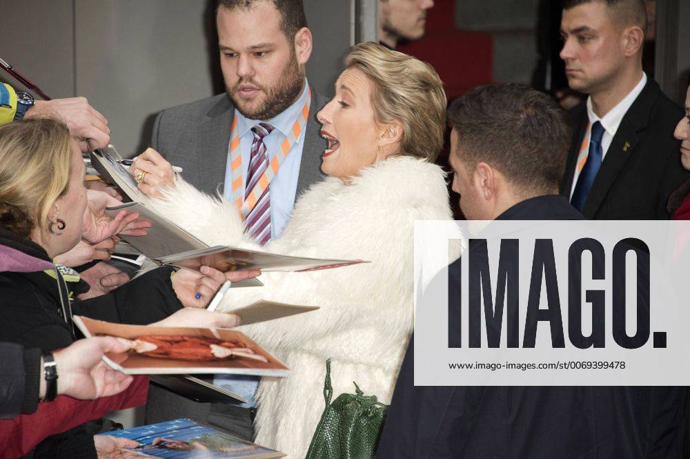 Emma Thompson arriving for the Alone In Berlin Jeder stirbt für sich allein press conference at the 66th Berlin International Film Festival Berlinale 2016 on February 15, 2016 in Berlin, Germany. Foto:xFredericx xFuturexImage